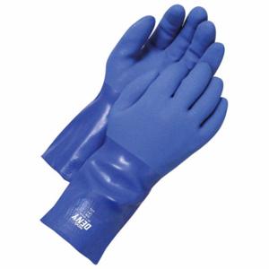BDG 99-1-820-8 Chemikalienbeständiger Handschuh, 12 Zoll Länge, Sandy, Größe M, Blau | CN9DUJ 61CW11