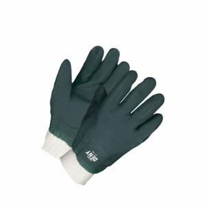 BDG 99-1-904 Beschichteter Handschuh, PVC, Baumwolle, Vollfinger, Strickbündchen, Beige, silikonfrei, 1 Paar | CN9EJD 61LV44