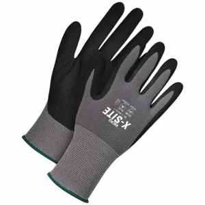 BDG 99-1-9605-11-K Coated Glove, 2XL, Sandy, Nitrile, Nylon, Full Finger, Knit Cuff, 1 Pair | CN9DYP 780Y26