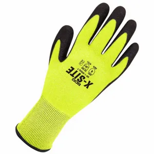 BDG 99-1-9606-6 Coated Glove, XS, Sandy, Foam Nitrile, Yellow, 1 Pair | CN9EQE 55LA26