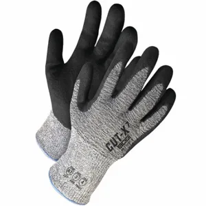 BDG 99-1-9627-6-K Coated Glove, XS, Nitrile, HPPE, Sandy, Gray, 1 Pair | CN9EPL 780XT7