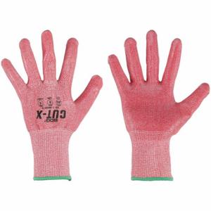 BDG 99-1-9632-7 Coated Cut Resistance Glove, Size 7, PR, S, ANSI Cut Level A5, Palm, Dipped, Silicone | CN9GRQ 360WR2