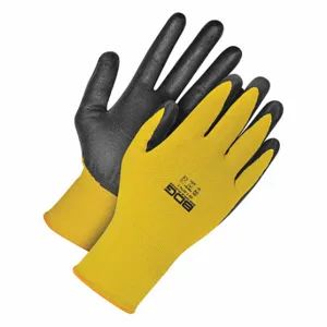 BDG 99-1-9774-11 Coated Glove, 2XL, Foam Nitrile, Yellow, 1 Pair | CN9DXH 55KZ75