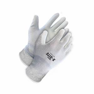 BDG 99-1-9779-8-K Knit Gloves, Polyurethane, Palm, Copper/Nylon, Knit Cuff, 1 Pair | CN9FBM 783VR2