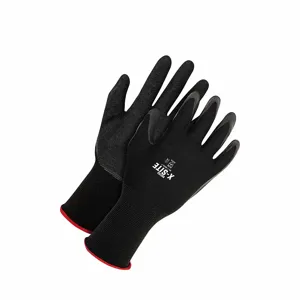 BDG 99-1-9842-6 Knit Gloves, XS, Rough, Foam Latex, Palm, Dipped, Nylon, Full Finger, 1 Pair | CN9FBH 61KA24