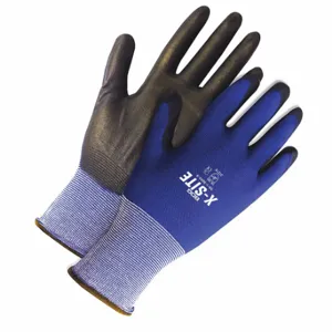 BDG 99-1-9865-6-K Coated Glove, XS, Polyurethane, Nylon, Full Finger, Blue, 1 Pair | CN9EPZ 780XM0