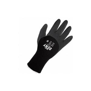 BDG 99-9-265-9 Knit Gloves, Size L, 3/4, Dipped, Foam Nitrile, Acrylic, Smooth, Black, 1 Pair | CN9EZP 61CW30