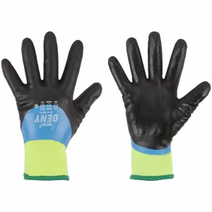 BDG 99-9-300-11 Coated Glove, 2XL, 3/4, Foam Nitrile, Nitrile, Foam, Lime, 1 Pair | CN9DWT 61LV62