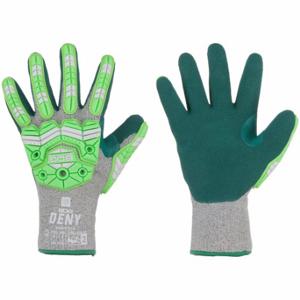 BDG 99-9-9793-8 Knit Gloves, Size M, Palm, Dipped, Nitrile, HPPE, ANSI Cut Level A6, Sandy, TPR | CN9FAE 61JY42