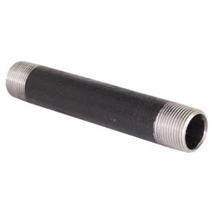 BECK PRODUCTS 0330777244 Standard Black Nipple, Black Steel, 1 Inch Size Nominal Pipe Size, 2 Inch Size Lg | CN9HXU 61TW37