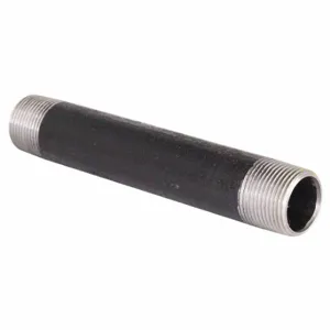 BECK PRODUCTS 0335854260 Standard Black Nipple, Black Steel, 3/4 Inch Size Nominal Pipe Size, 6 Inch Size Lg | CN9HXP 61TW78