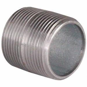 BECK PRODUCTS 0331842005 Galvanized Nipple, Galvanized Steel, 1 Inch Nominal Pipe Size, 3 Inch Overall Length | CN9HTL 61TW93