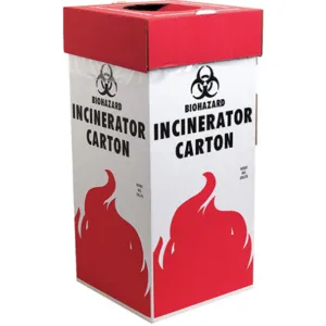 BEL-ART - SCIENCEWARE F13205-0001 Biohazard Incinerator Carton 16 Gallon Pk 6 | AG6RPN 46C827 / 13205-0001