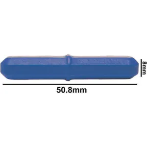 BEL-ART - SCIENCEWARE F37109-0030 Spinbar Stir Bar Ptfe Oct Blue 2 x 5/16 | AF2HFH 6TVP9 / 371090030