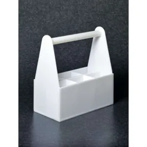 BEL-ART - SCIENCEWARE 80016-0198 Bottle Carrier 6 Sections Polyethylene | AF6CBY 9WGH3