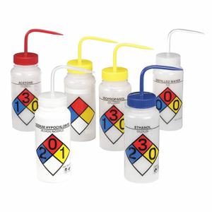 BEL-ART - SCIENCEWARE F11716-0050 Waschflasche mit Standardauslauf, 500 ml, sortiert, 6 Stück | AG6RPC 46C798 / 11716-0050