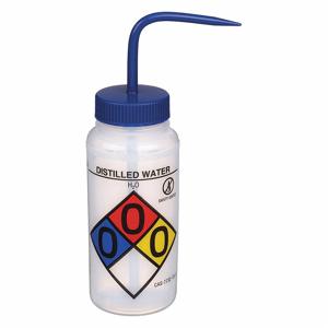 BEL-ART - SCIENCEWARE F11816-0004 Wash Bottle Polypropylene Blue Pack Of 4 | AC6PWT 35V641 / 118160004
