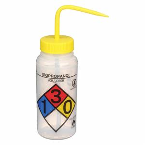 BEL-ART - SCIENCEWARE F11816-0008 Wash Bottle Polypropylene Yellow Pack Of 4 | AC6PWR 35V640 / 118160008