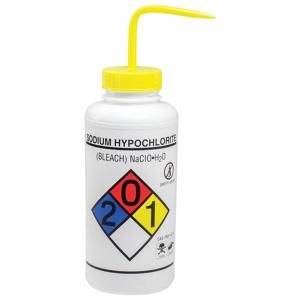 BEL-ART - SCIENCEWARE F11832-0015 Wash Bottle Polypropylene Yellow - Pack Of 2 | AC6PWN 35V637 / 118320015