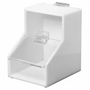 BEL-ART - SCIENCEWARE F18669-0001 Storage Bin White with Clear Front | AG9QPN 21TT47 / 18669-0001