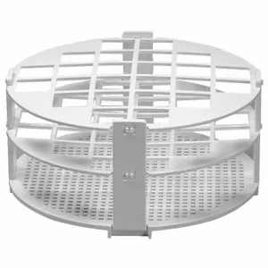 BEL-ART - SCIENCEWARE F18741-0020 Round Rack No-Wire 20mm White | AG9QMH 21TP59 / 18741-0020