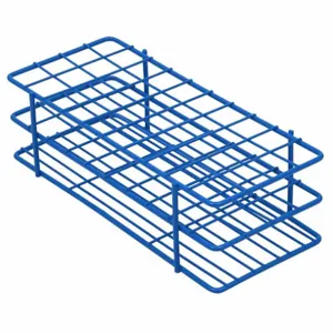 BEL-ART - SCIENCEWARE F18754-0001 Test Tube Rack Poxygrid(R) Blue | AG9QNF 21TR33 / 18754-0001