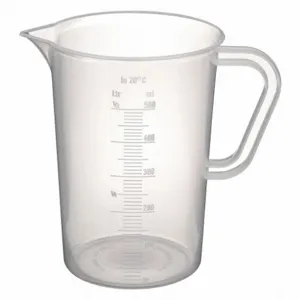 BEL-ART - SCIENCEWARE F28990-0000 Pitcher Polypropylene Graduated 500ml | AF7KLB 21TP32 / 28990-0000