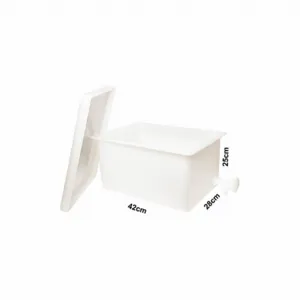 BEL-ART - SCIENCEWARE H34093-0000 Tank Rectangular With Lid and Faucet | AG9QPT 21TT66 / 34093-0000