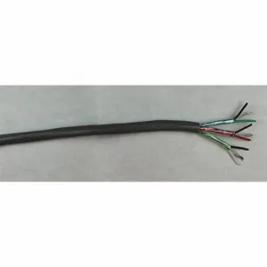 BELDEN 8777 0601000 Co mmunication Cable, Shielded, 6 Conductors - Data Cable, Stranded, Silver | CN9JDA 48KR39