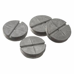 BELL ELECTRICAL SUPPLY 5271-0 Closure Plug, Die Cast Zinc, Gray, 4 Pack | CN9JJN 35U161