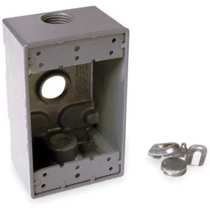 BELL ELECTRICAL SUPPLY 5320-0 Single Gang Outlet Box | AC9UVW 3KG83