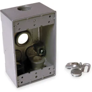 BELL ELECTRICAL SUPPLY 5321-0 Single Gang Outlet Box | AC9UVX 3KG84