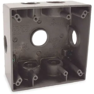 BELL ELECTRICAL SUPPLY 5346-0 Weatherproof Box 3/4 Inch Hub 7 Inlets | AB9HHW 2DCV9