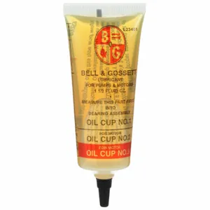 BELL & GOSSETT 118153 Circulating Pump Lubricant, 118153, Tube, 1.5 oz Container Capacity | CN9JND 4YM22