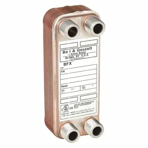 BELL & GOSSETT BP412-20-LCA Heat Exchanger, Brazed Plate, 180000 Max. BtuH | CJ2KQR 2NXT3