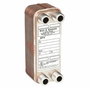 BELL & GOSSETT BP411-30-LCA Heat Exchanger, Brazed Plate, 70000 Max. BtuH | CJ2KNT 2NXT2