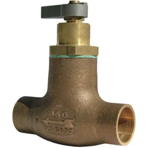 BELL & GOSSETT SB 3/4 Flo-control Valve 3/4 Inch Sweat Bronze | AE9PXR 6LFC0