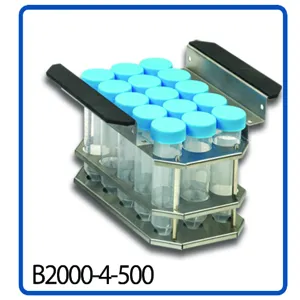 BENCHMARK SCIENTIFIC B2000-4-T500 Test Tube Rack, For 15 x 50ml Tubes | CE7MEP