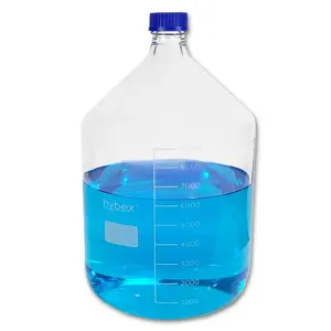 BENCHMARK SCIENTIFIC B3000-10L Media Storage Bottle, 10L, Blue Cap | CJ4KKZ