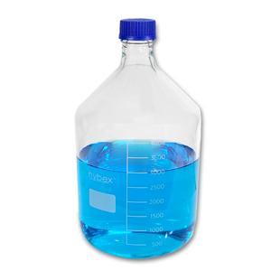 BENCHMARK SCIENTIFIC B3000-5L Medienaufbewahrungsflasche, 50 l, blauer Verschluss | CJ4KKY