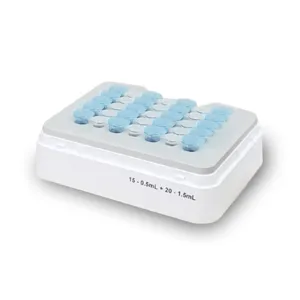 BENCHMARK SCIENTIFIC H5100-CMB Combination Block, 15 x 0.5ml And 20 x 1.5ml | CJ4KGD