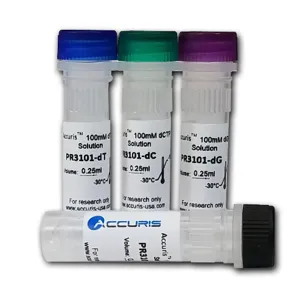 BENCHMARK SCIENTIFIC PR3101-S-4 Reagent, 100mm Dntp Set, Datp, Dgtp, Dttp, Dctp, 1ml | CD7LGH