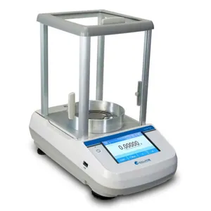 BENCHMARK SCIENTIFIC W3102A-220-E Analytical Balance, Touch Screen, 220g, Readability 0.0001g | CD7LJQ