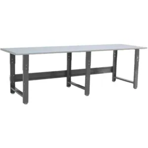 BENCHPRO RD36120 Ergonomic Workbench Gray 120l x 36w x 30h Inch | AA8BEN 16Y096