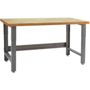 BENCHPRO RW3072 Ergonomic Workbench Gray 72l x 30w x 30h Inch | AA8BER 16Y099