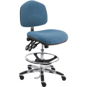 BENCHPRO WAT-DF-WW-BLUE Ergonomic Chair Fabric blue | AH2GTC 28AD86