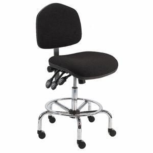 BENCHPRO WCT-F-TLC-WW-BLACK Task Chair, Black, Fabric, 450 lbs. Capacity, Unassembled | CJ3PRT 28AE15