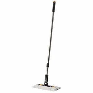 BERKSHIRE CORPORATION BCRHANDLE1 Mop Handle, Cleanroom, Ergonomic, Anodized Aluminum, Silver, 1L | CN9JZT 45YN37