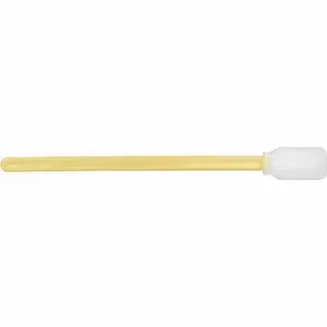 BERKSHIRE CORPORATION LTC125.5 Swab, Cleanroom, Rigid Tip, Foam, Yellow Handle | CN9KAC 6ENY7