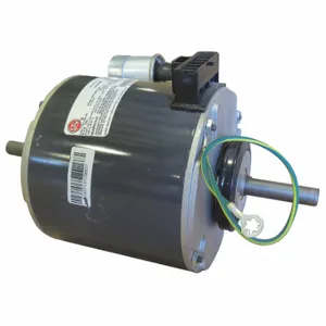 BERNER 011F5042F1X18C-TE Motor, 1/5 Hp, 120/208/240V Ac, 1 Ph, 1, 600 Rpm Motor Rpm, 9 3/8 Inch Shaft Length | CN9KBH 36FW68